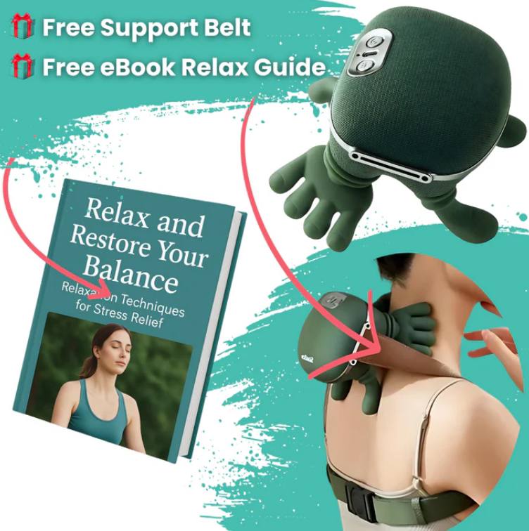 HomiWellio - Master Hand Shoulder and Neck Massager