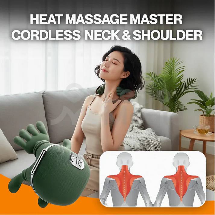 HomiWellio - Master Hand Shoulder and Neck Massager